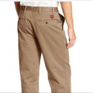 Dockers “gameday” khaki pants, Texas A&M aggie 33x32
